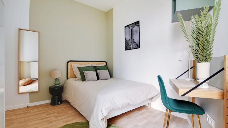 Coliving - Paris - Paris - Louez cette ravissante chambre de 12 m² en coliving dans le quartier Rosa Parks - PA91