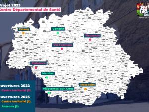 alt="Le département du GERS planifie l'ouverture de 5 nouveaux Centres de Santé avec des médecins salariés en 2023"
