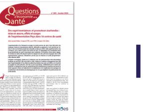  alt="Quels sont les résultats des expérimentations des Peps ( Paiement en Equipe des Professionnels de Santé) ?"