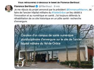  alt="Hôpital Val-de-Grâce : projet de création d'un campus de santé numérique"