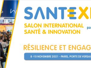  alt="SantéExpo 2021 du 8 au 10 Novembre 2021 Portes de Versailles"