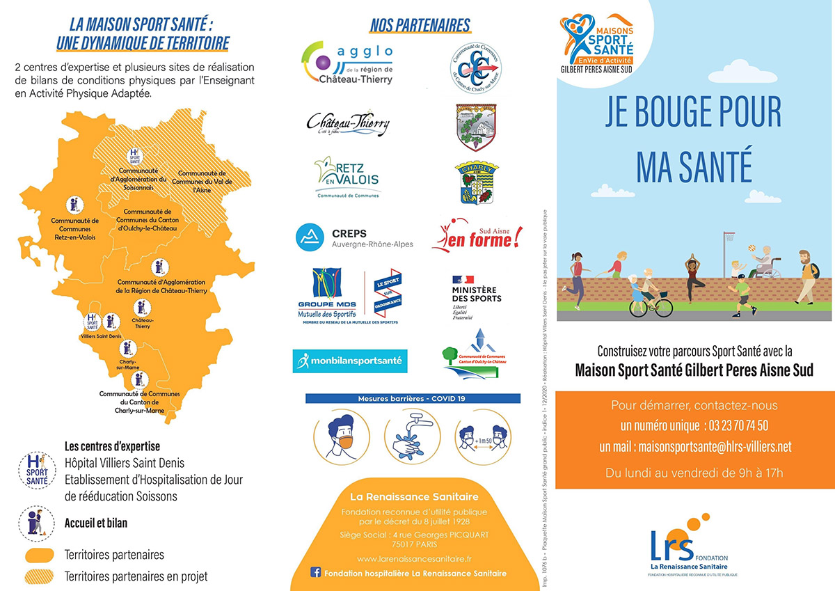 Maison Sport Santé Gilbert PERES Aisne Sud ( Hôpital Villiers-Saint-Denis )